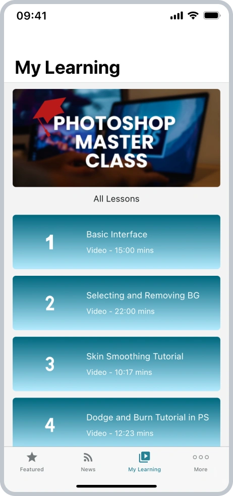 Online Courses iOS 01 iOS 16